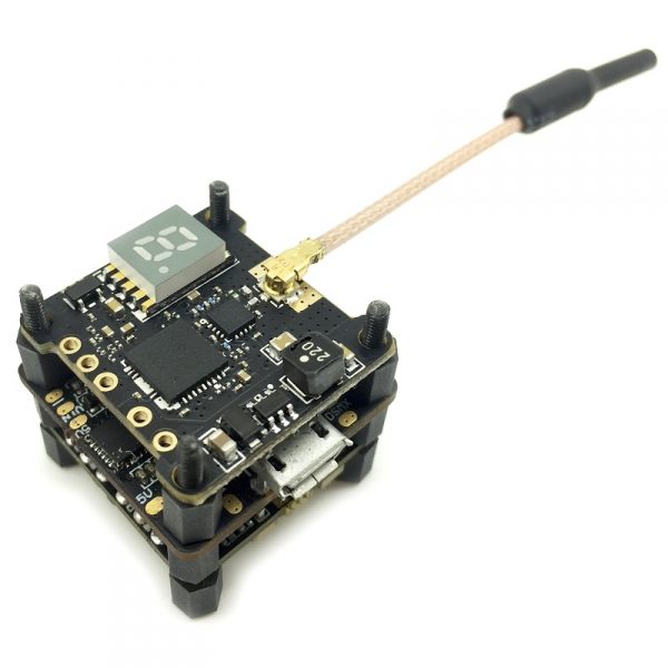 HGLRC XJB F413-TX20 Omnibus F4 Flight Controller 13A 2-4S Blheli_S ESC