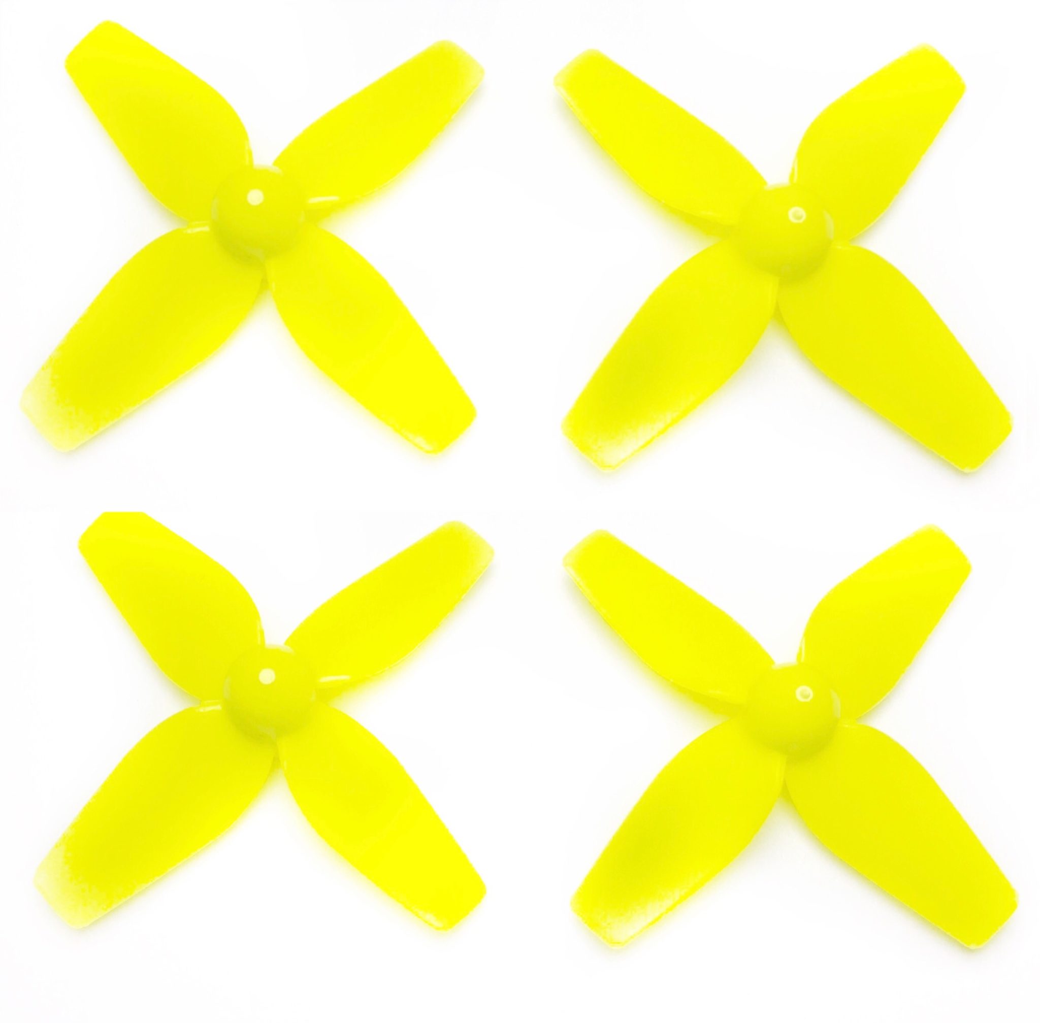 10 pairs Eachine 41mm 4 Blades Propeller (10CW, 10CCW) Yellow