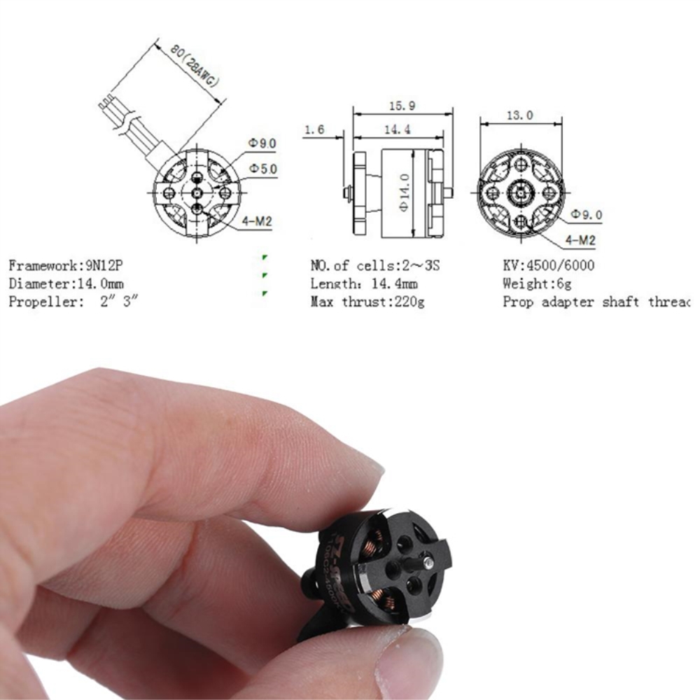 reedy 4500kv brushless motor