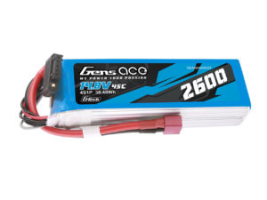 Gens Ace 2600mAh 45C 4S 14.8V  G-tech Lipo Battery Pack with Deans Plug