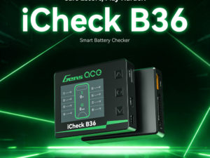 Gens ace B-ichecker-B36 charger PD 30W for G-Tech 1-8S Lipo/ LiFe/ LiHV battery