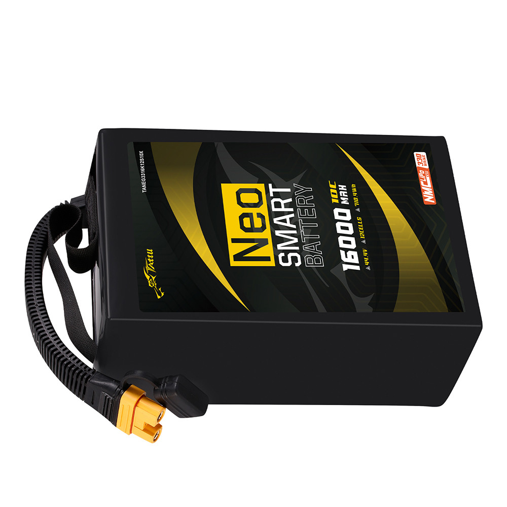 Tattu NEO Compact 16000mAh 44.4V 10C 12S1P Smart Battery with AS150U-F Plug - Image 3