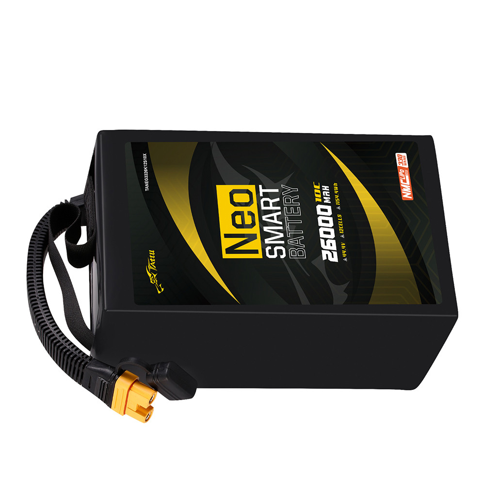 Tattu NEO Compact 26000mAh 44.4V 10C 12S1P Smart Battery with AS150U-F Plug - Image 3