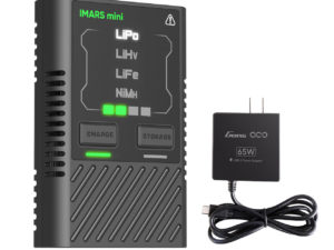 Gens ace iMars mini G-Tech 60W RC Battery Charger with USB-C Power Supply Adapter