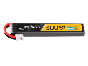 Tattu 300mAh 1S 75C 3.8V Lipo Battery Pack with JST-PHR Plug